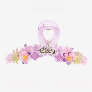 NWT Bioworld Disney Tangled Rapunzel floral hair claw clip